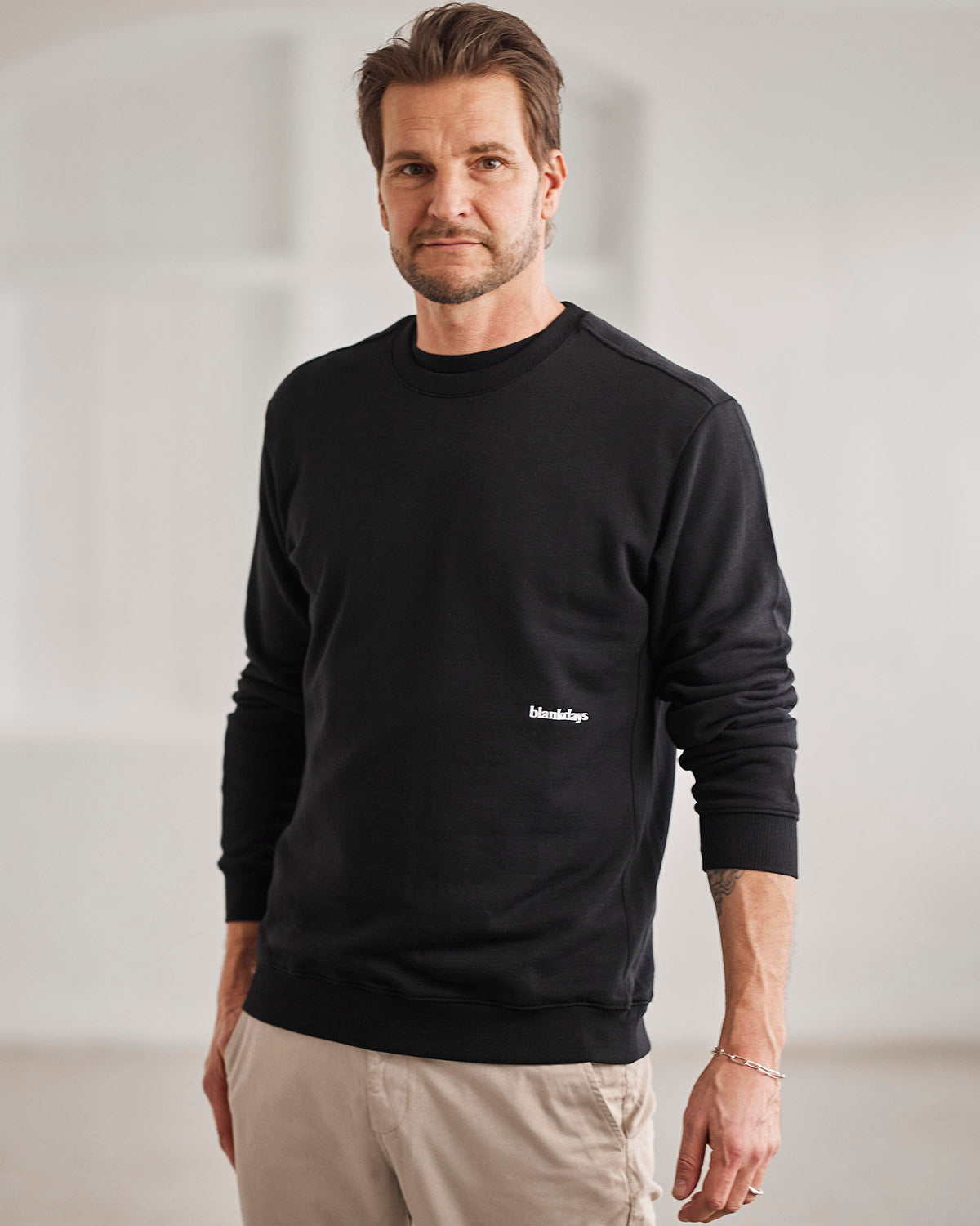 TENCEL™ SWEATSHIRT BLACK