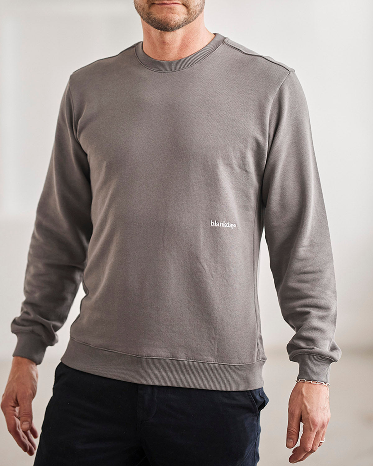 TENCEL™ SWEATSHIRT AMAZING GREY
