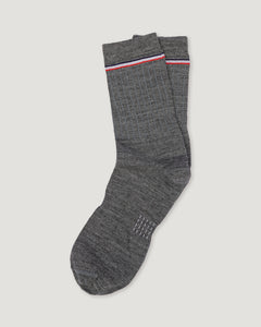 MERINO SOCK GREY MELANGE- 2 PACK-Merino sock-Blankdays
