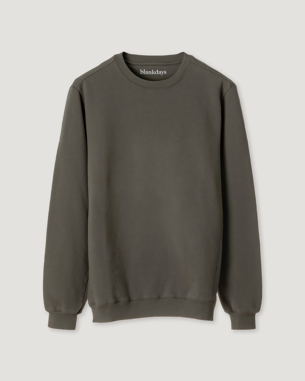 SWEATSHIRT ARMY OLIVE-Sweatshirt-Blankdays