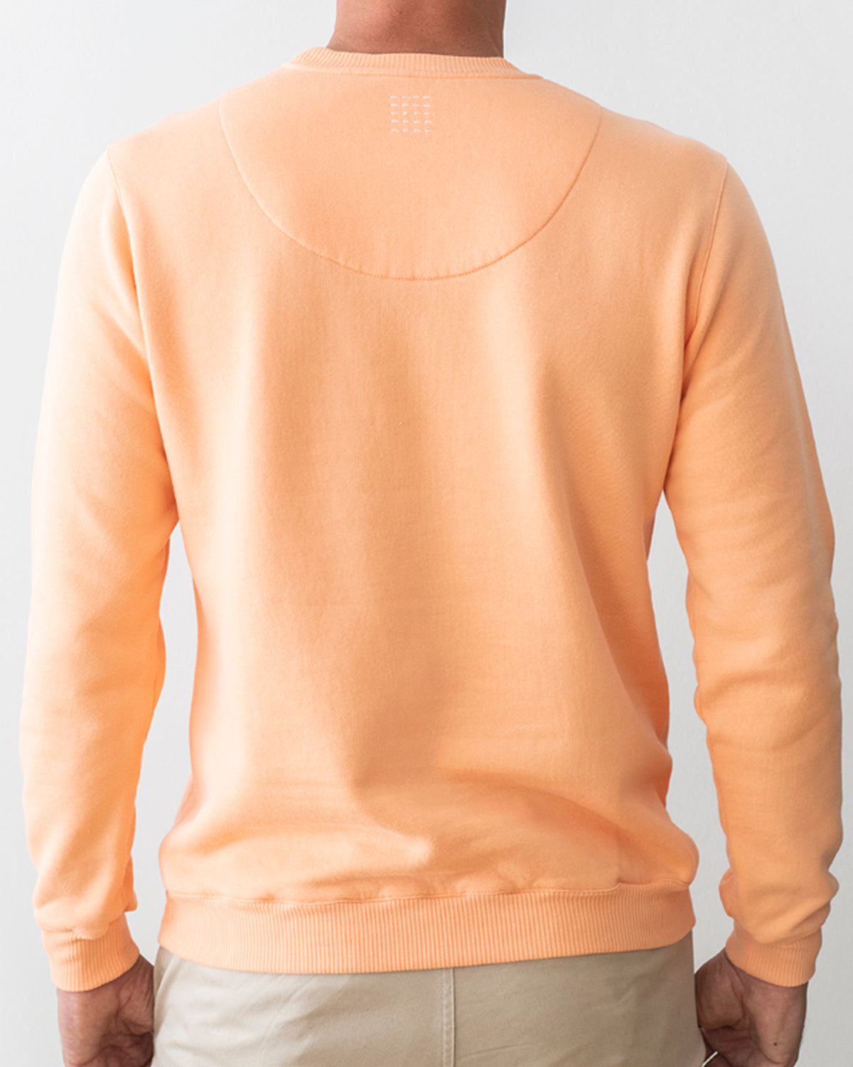 TENCEL™ SWEATSHIRT APRICOT ORANGE
