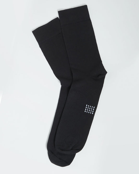 BAUMWOLLSOCKEN, EINFARBIG, MARINEBLAU - 2ER-PACK