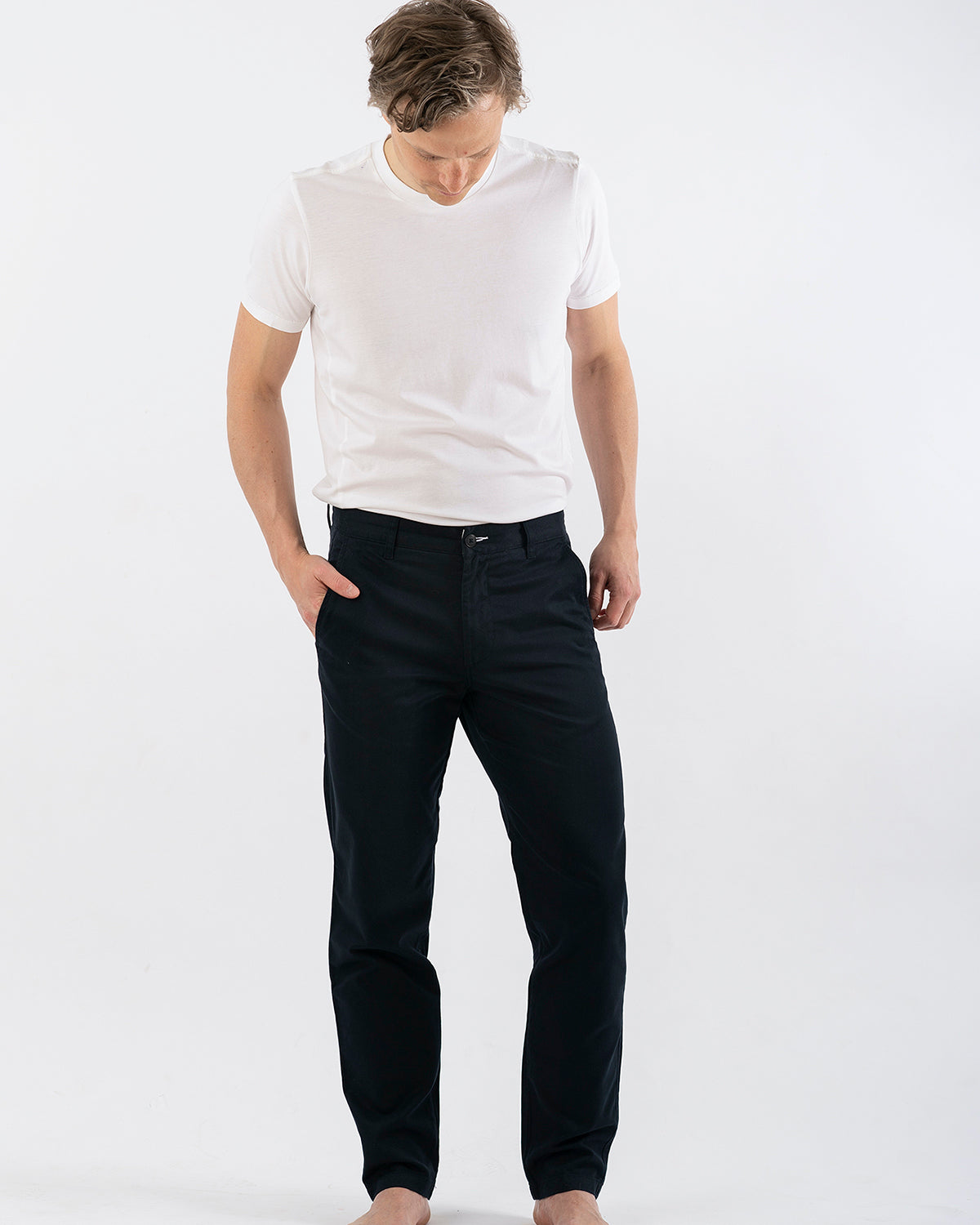 THE CHINO DARK NAVY- SHORT