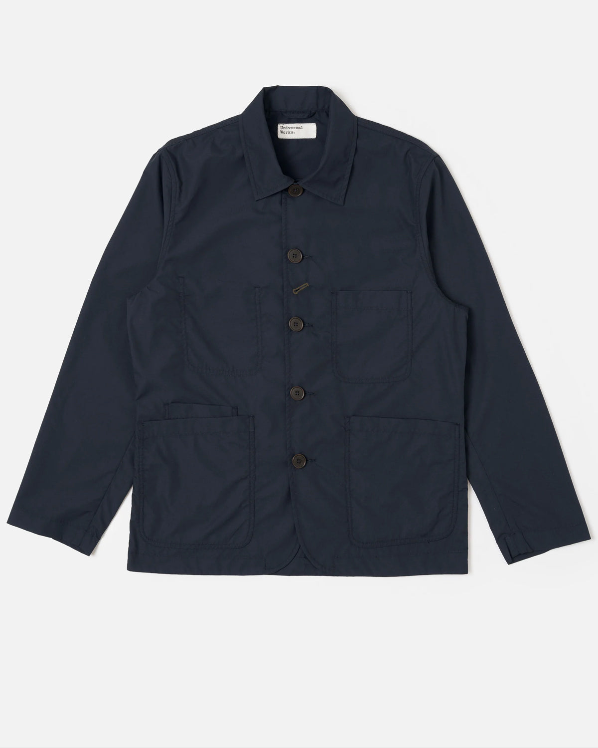 Navy Recycled Polytech Bakers Jacket