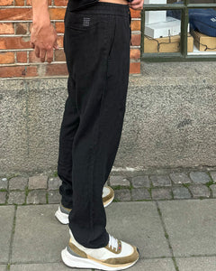 LINEN TROUSER BLACK