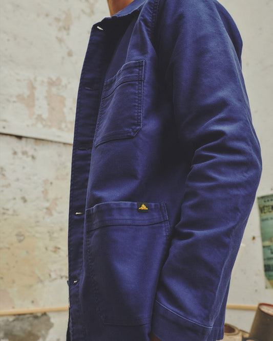The Real Work Jacket- Blue