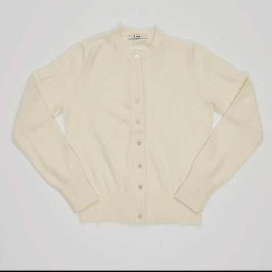 Cardigan Wool Cashmere Offwhite