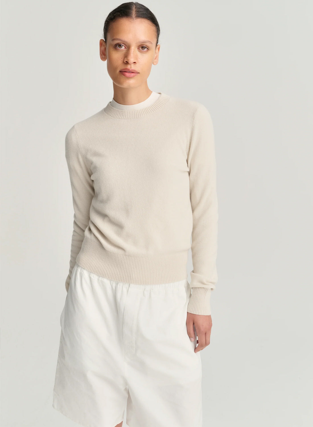 Crew Wool Cashmere