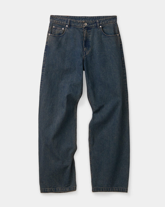 COOR BACK SIDE BLUE TINTED JEANS