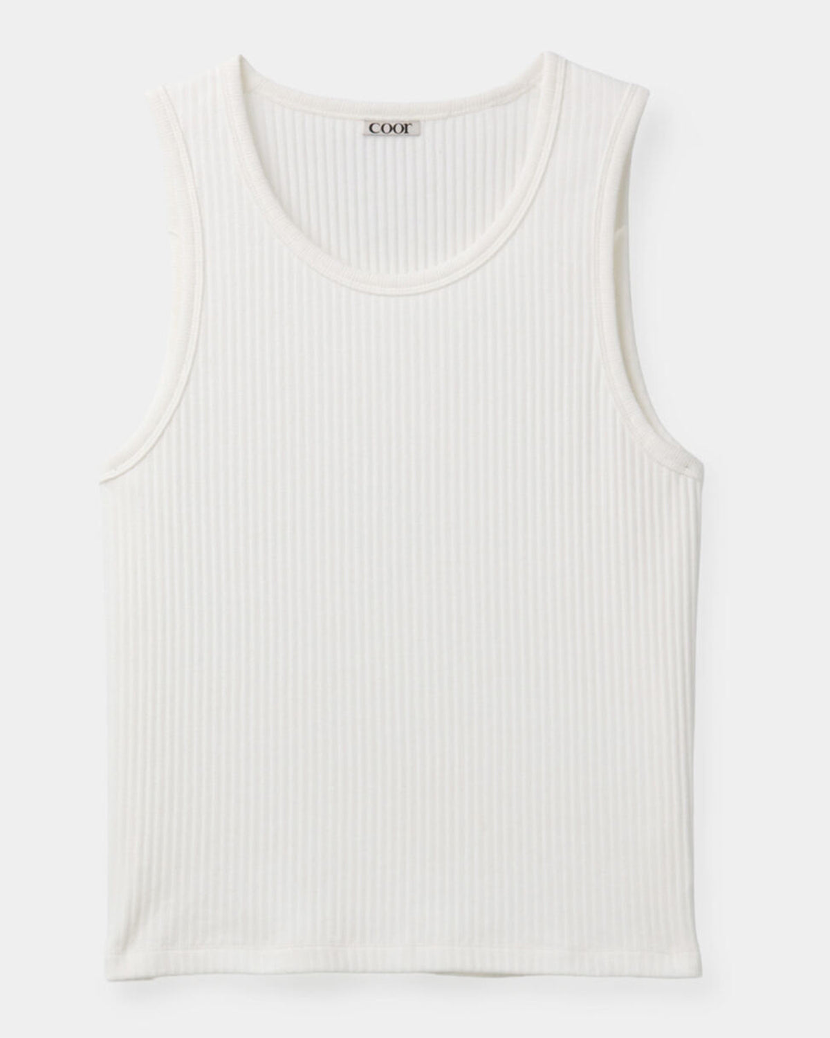 COOR SLEEVELES TANK OFFWHITE