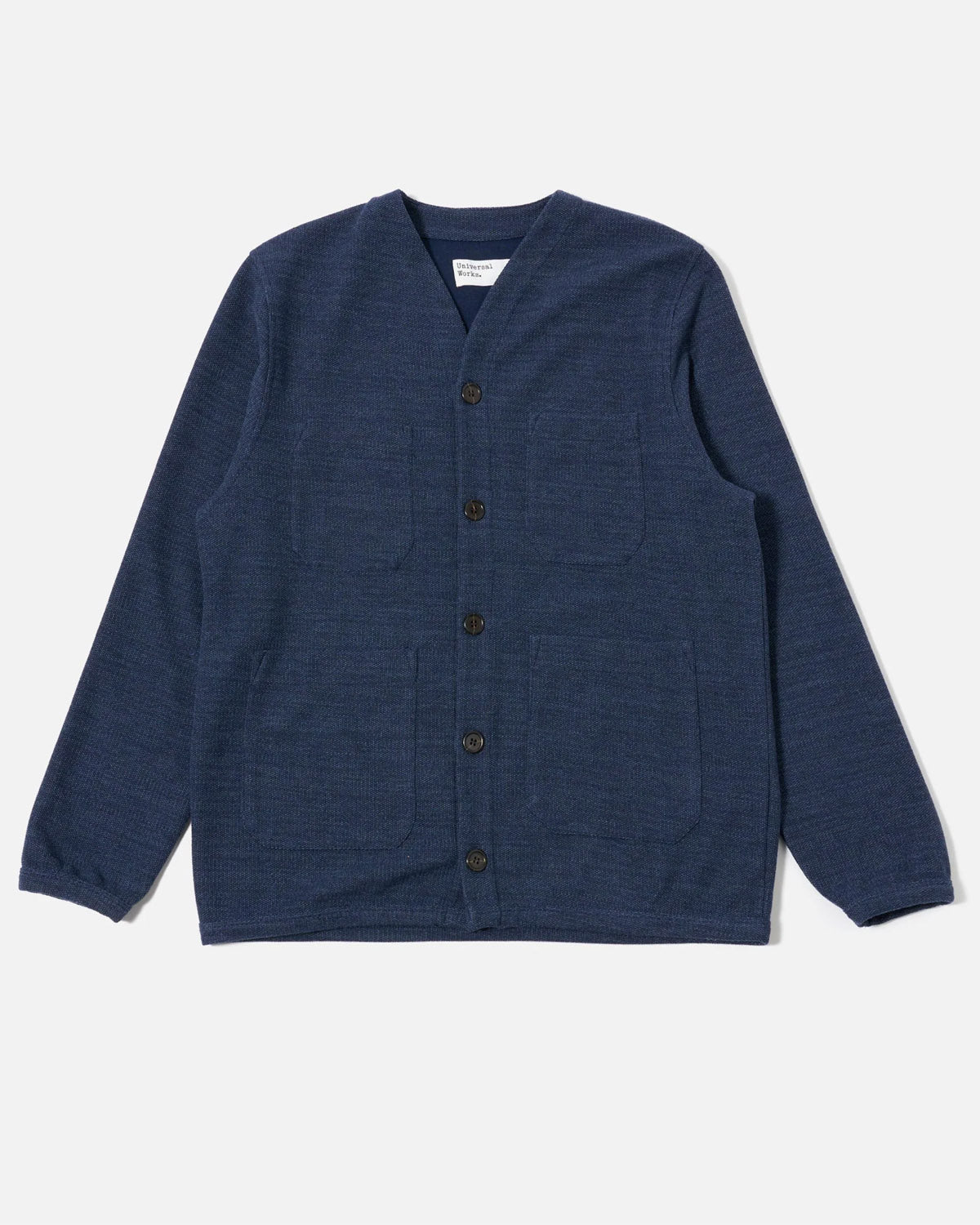Navy Maiorca Jersey Cardigan