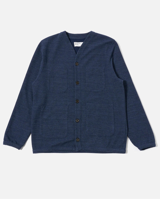 Navy Maiorca Jersey Cardigan