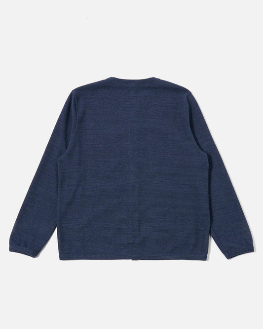Navy Maiorca Jersey Cardigan