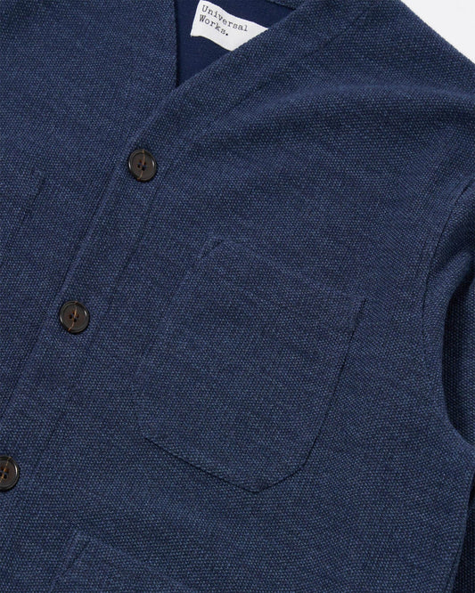 Navy Maiorca Jersey Cardigan