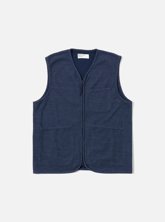 Navy Maiorca Jersey Gilet