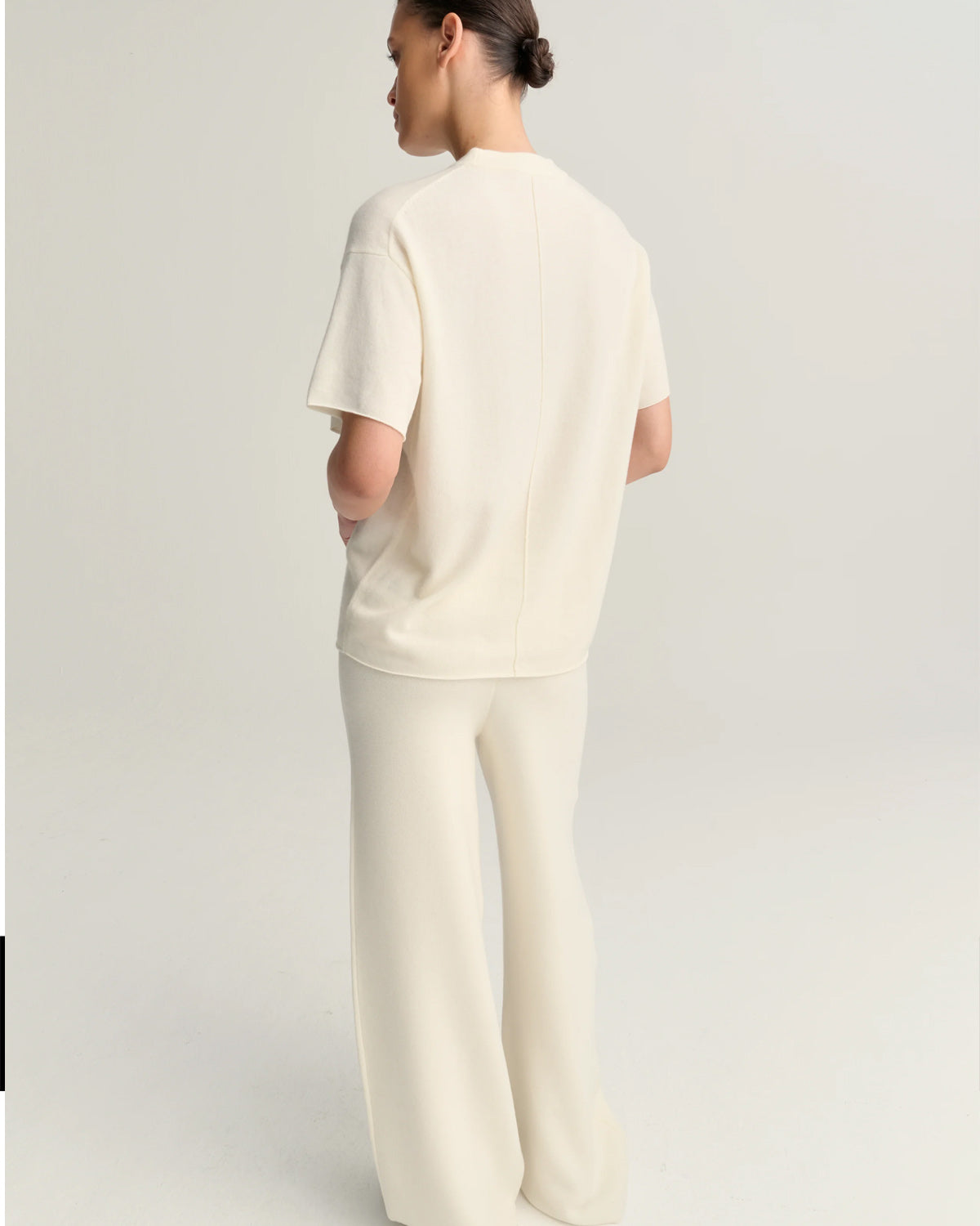 Pants Wool Cashmere Offwhite