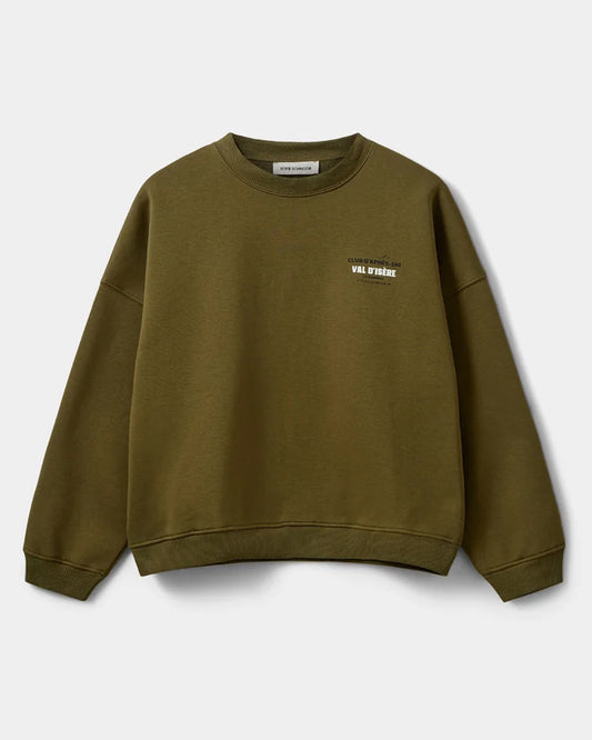 PAROSSW OVERSIZE SWEATSHIRT OLIVE