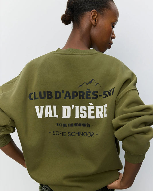 PAROSSW OVERSIZE SWEATSHIRT OLIVE