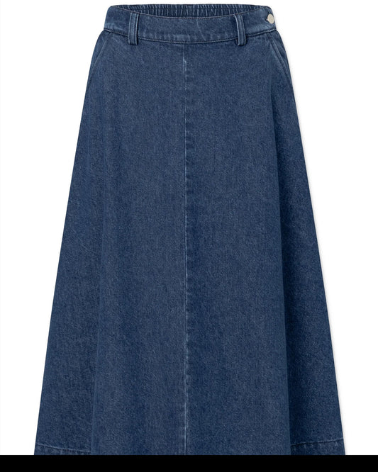PRYMA DENIM SKIRT - MALIBLUE