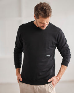 TENCEL™ SWEATSHIRT BLACK O.G