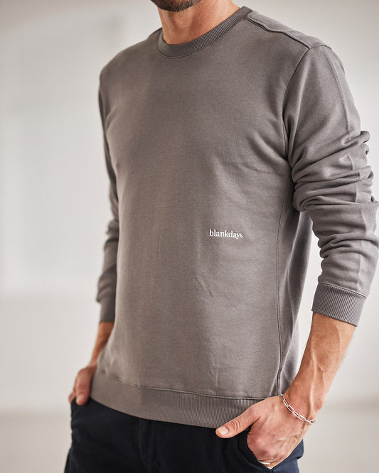 TENCEL™ SWEATSHIRT AMAZING GREY