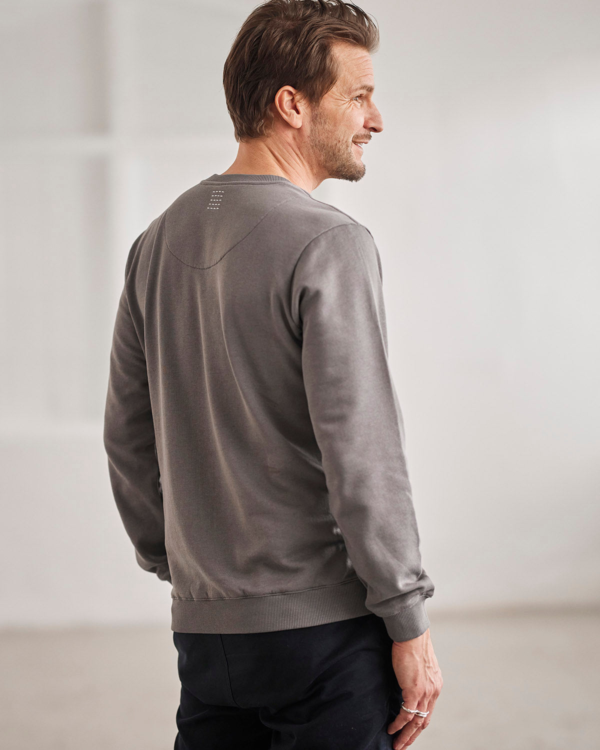 TENCEL™ SWEATSHIRT AMAZING GREY