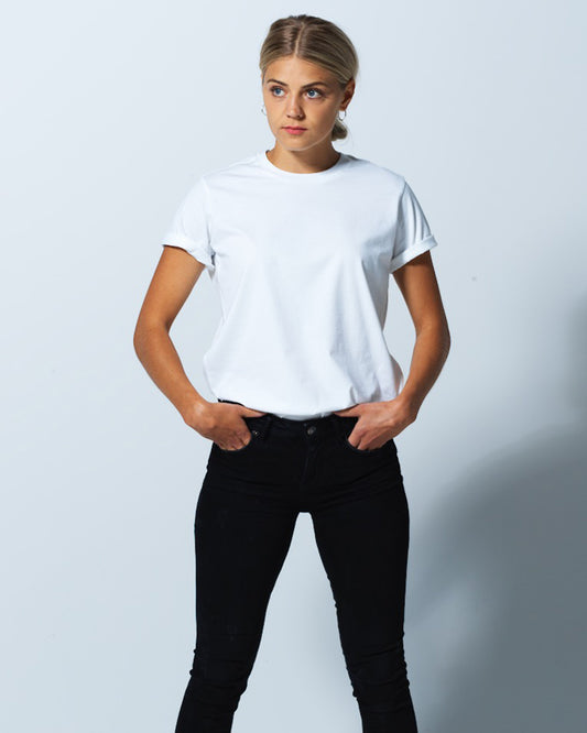 W Tencel T-shirt White