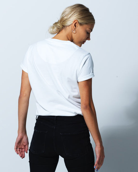 W Tencel T-shirt White