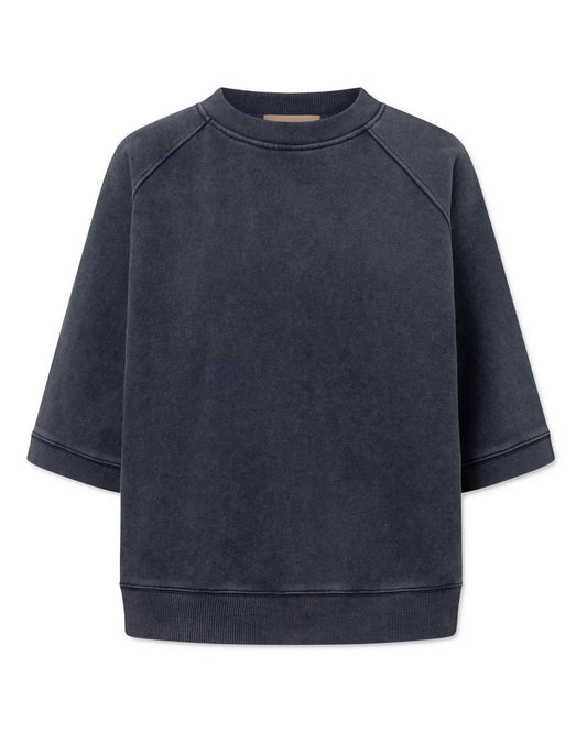 TILLY HEAVY JERSEY COTTON - FADED INK BLUE