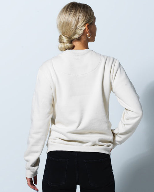 W TENCEL SWEATSHIRT CLEAN BEIGE
