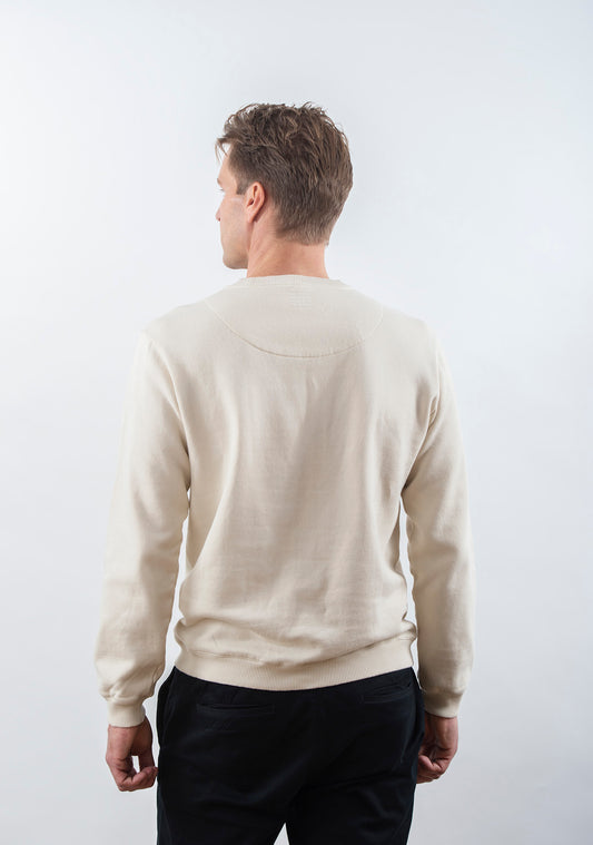 SWEATSHIRT CLEAN BEIGE