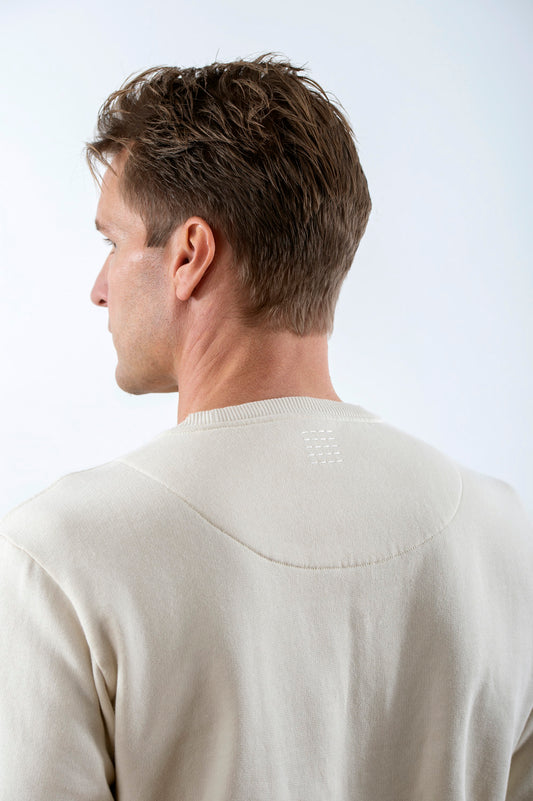 SWEATSHIRT CLEAN BEIGE