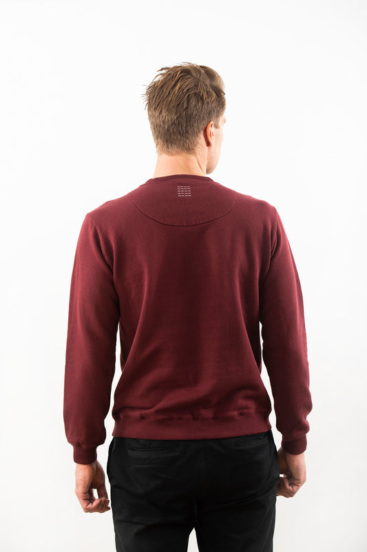 SWEATSHIRT BURGUNDY