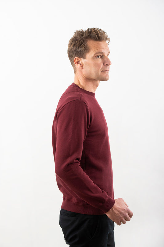 SWEATSHIRT BURGUNDY