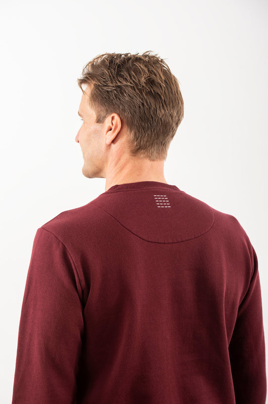 SWEATSHIRT BURGUNDY