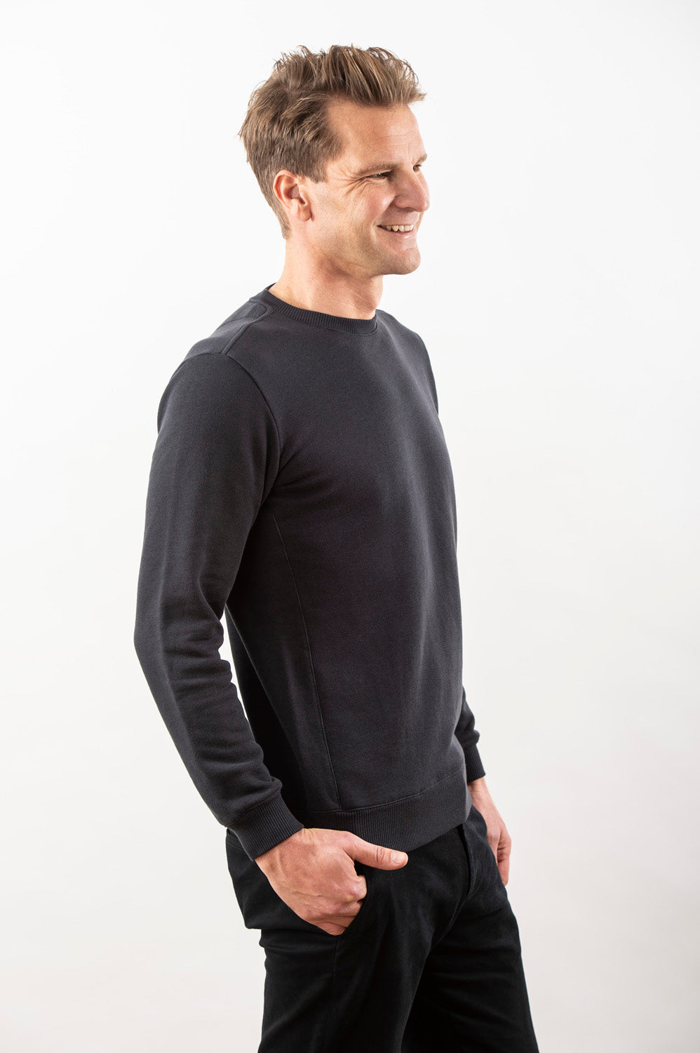 TENCEL™ SWEATSHIRT DARK NAVY