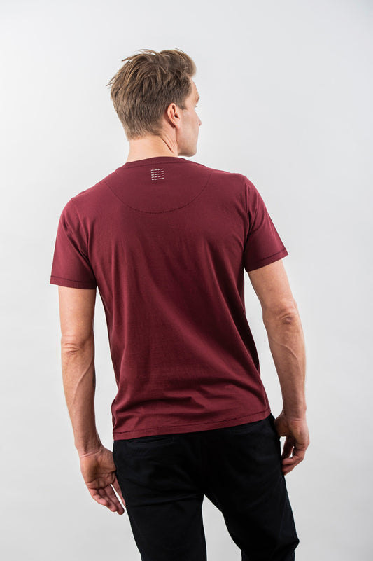 T-SHIRT BURGUNDY