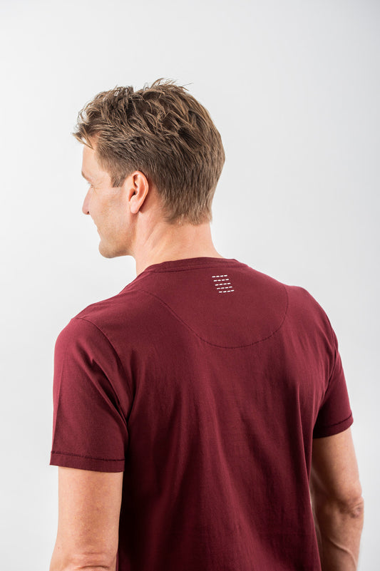 T-SHIRT BURGUNDY