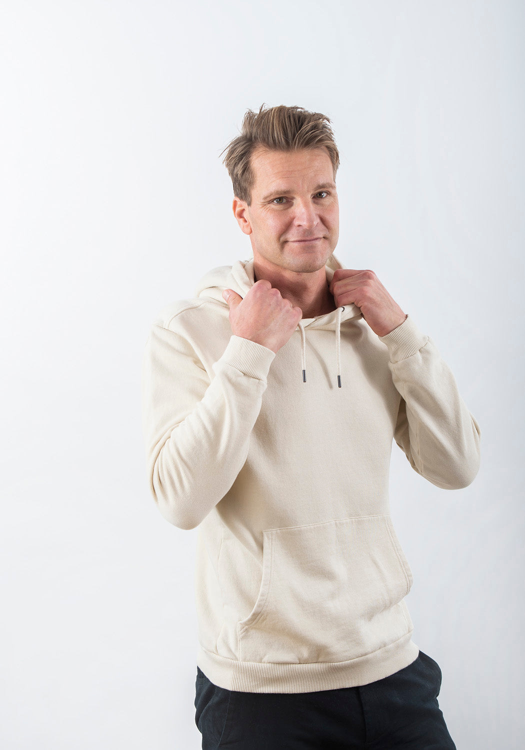 HOODIE CLEAN BEIGE