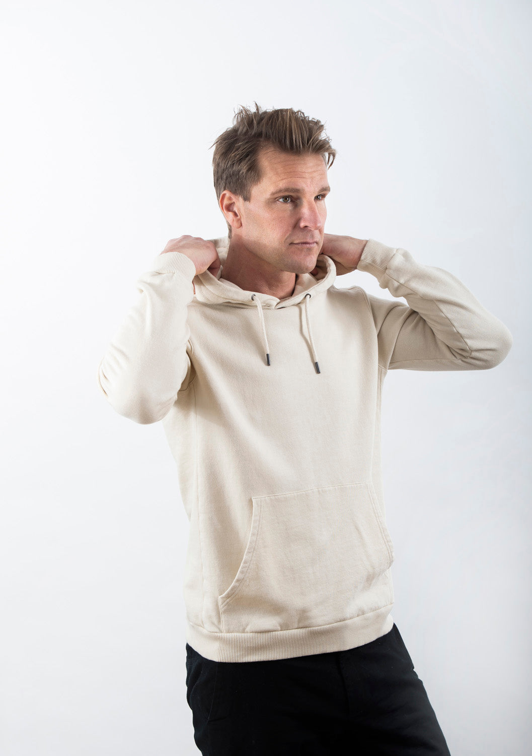 HOODIE CLEAN BEIGE