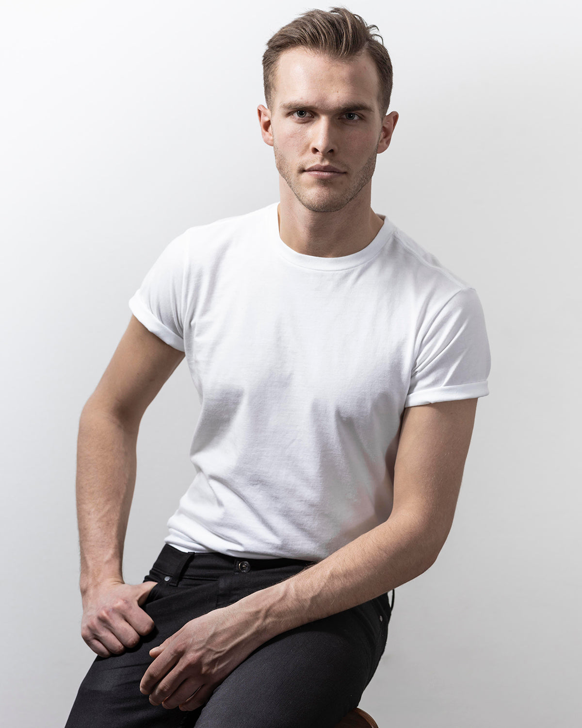 T- SHIRT BRIGHT WHITE-T-shirt-Blankdays