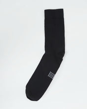 Load image into Gallery viewer, COTTON SOCK SOLID BLACK- 2 PACK
