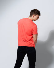 Load image into Gallery viewer, T- SHIRT CORAL ORANGE-T-shirt-Blankdays
