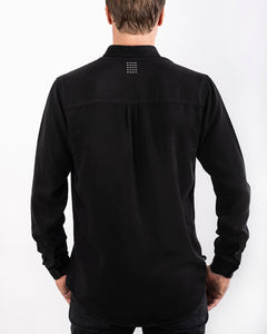 TENCEL SHIRT BLACK-shirts-Blankdays