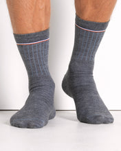 Load image into Gallery viewer, MERINO SOCK GREY MELANGE- 2 PACK-Merino sock-Blankdays
