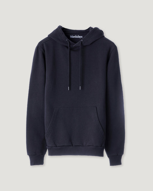 HOODIE NAVY-Hoodie-Blankdays