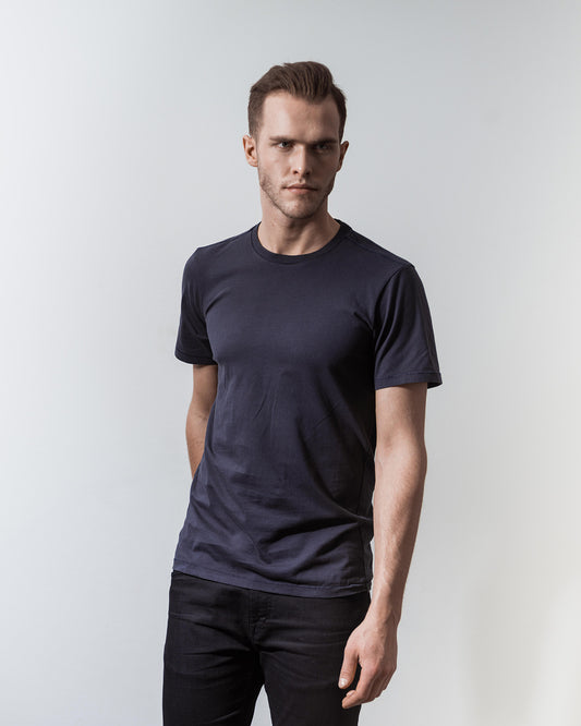 T- SHIRT NAVY-T-shirt-Blankdays