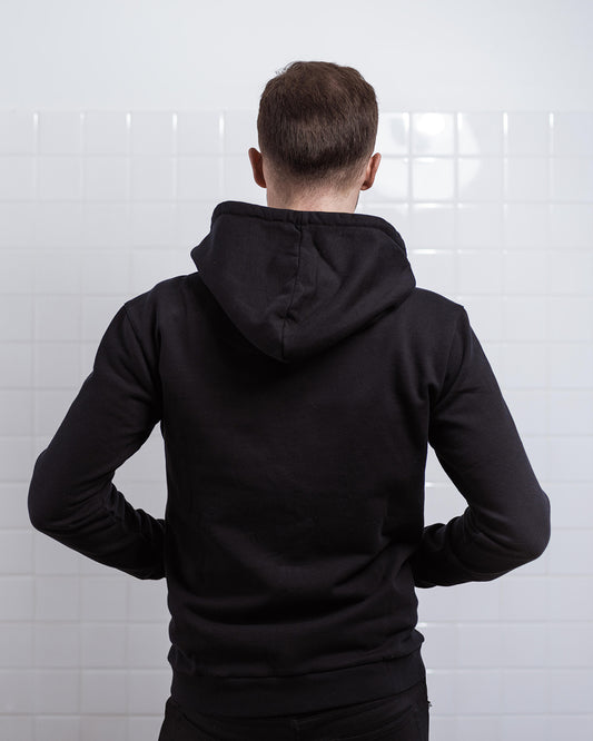 ZIP HOODIE BLACK-Zip hoodie-Blankdays