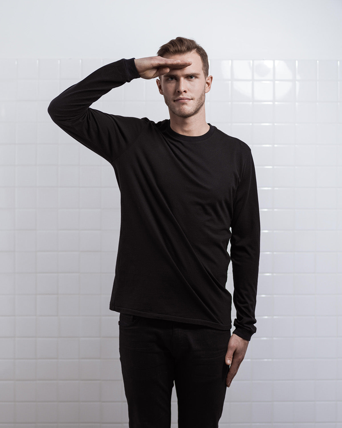 LONG SLEEVE BLACK-Long Sleeves-Blankdays