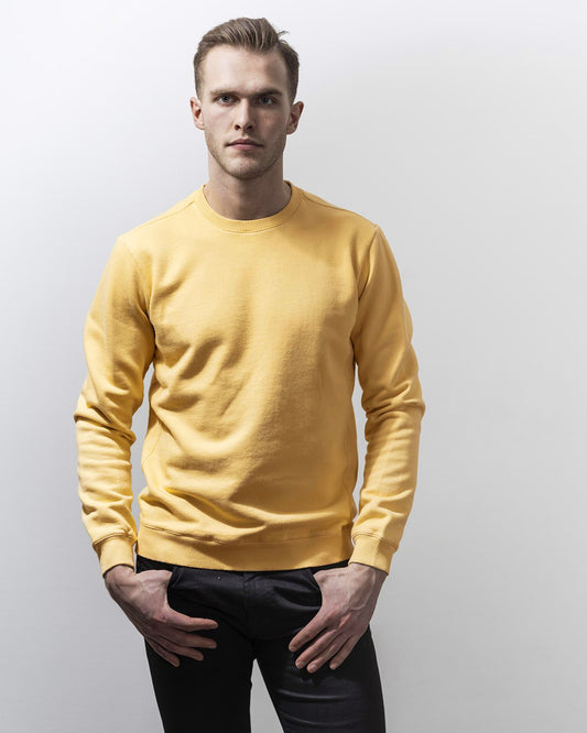 SWEATSHIRT SURF YELLOW-Sweatshirt-Blankdays